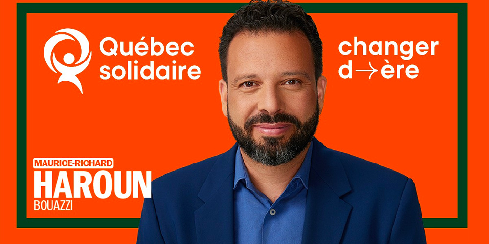 Le Tunisien Haroun Bouazzi élu député à l'Assemblée nationale du Québec