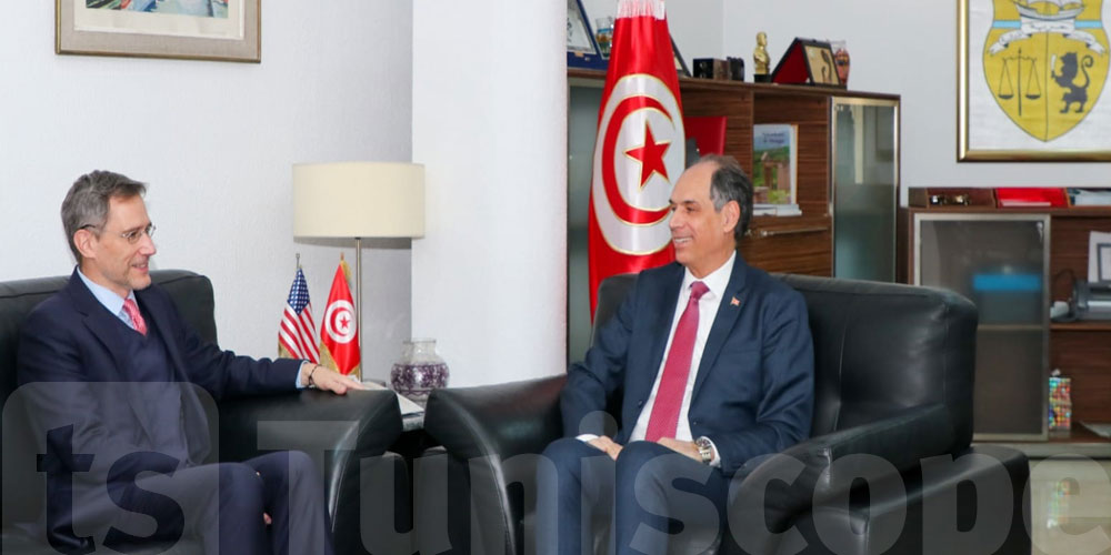 وزير التعليم العالي وسفير الولايات المتحدة بتونس يبحثان آفاق تطوير التّعاون العلميّ بين البلدين