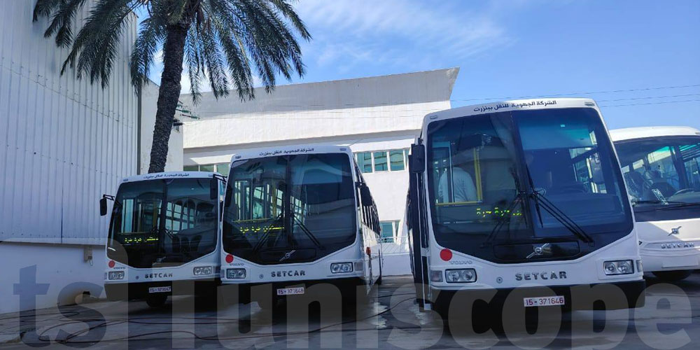 بنزرت تعزّز أسطولها بثلاث حافلات جديدة 