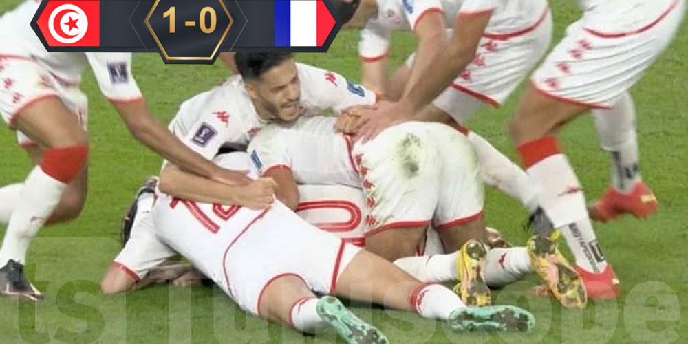 مونديال قطر 2022.. تونس تسجل الهدف الأول ضد فرنسا