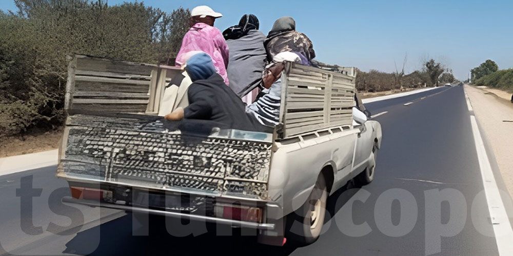 عاجل: سليانة: إصابة عاملتين فلاحيتين في انزلاق شاحنة