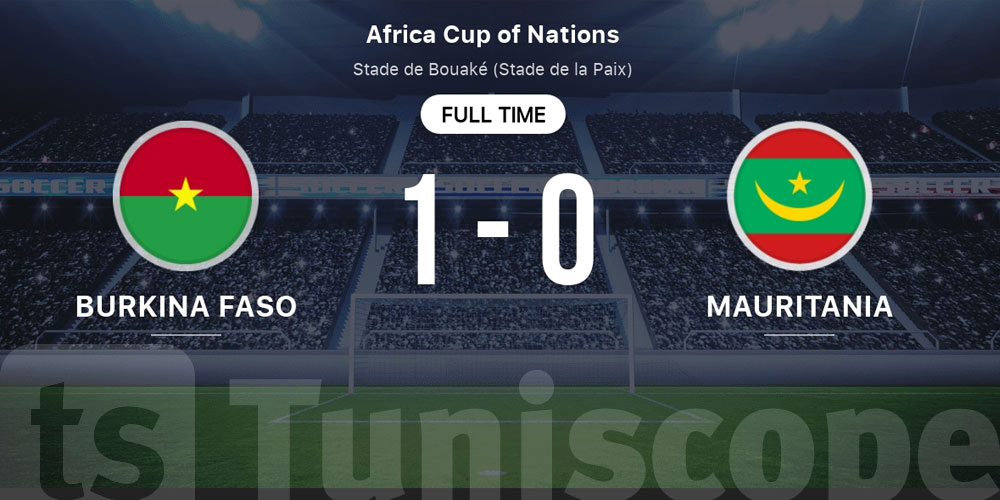 CAN 2023: Victoire du Burkina Faso face à la Mauritanie