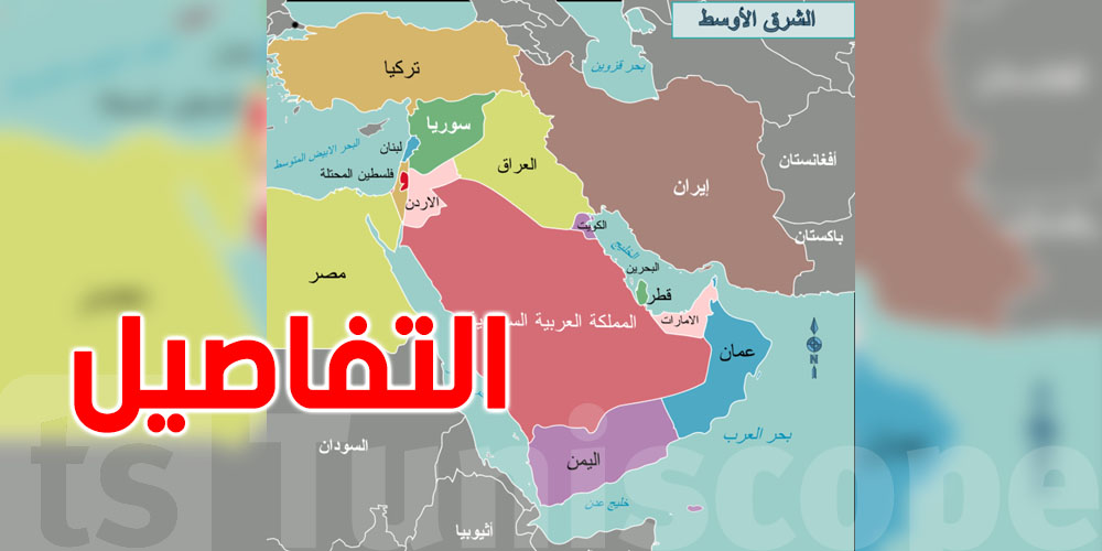 فهم الحرب بالخريطة: أين تقع إيران وإسرائيل؟ ومن يحيط بهما؟