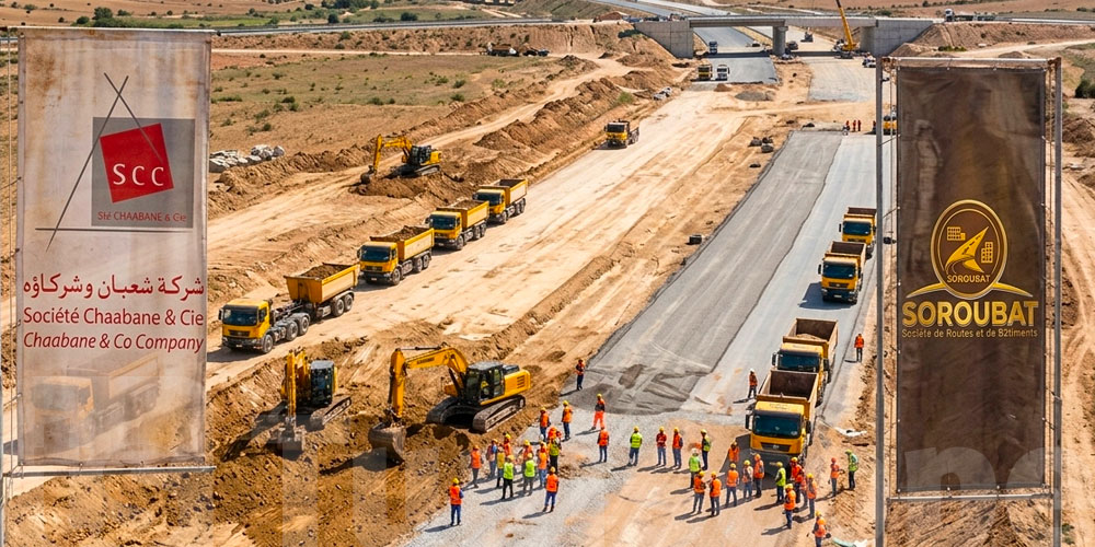 Autoroute Enfidha-Kairouan : des entreprises tunisiennes décrochent 102 millions d’euros face à un géant chinois