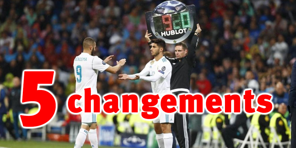 Nouvelles règles dans le foot : les cinq changements officiellement validés