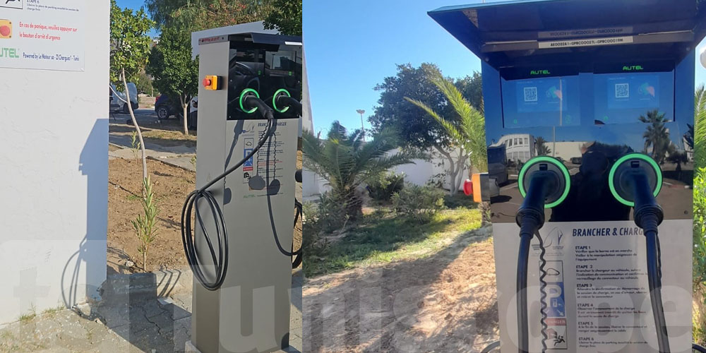 ديوان البحريّة يركّب وحدتين لشحن السيارات الكهربائيّة في حلق الوادي وجرجيس