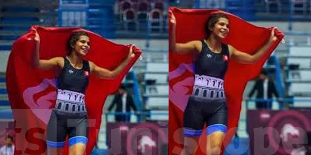 شيماء الداحي تهدي تونس ذهبية جديدة في المصارعة الإفريقية