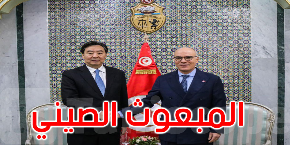  وزير الخارجية يتحادث مع المبعوث الصيني الخاصّ للشرق الأوسط 