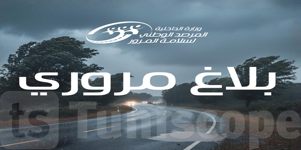 عاجل: مرصد المرور يحذر: لا تقتربوا من الأودية وتوخّوا الحذر أثناء السياقة