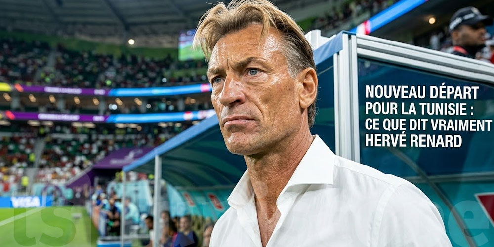 Hervé Renard en Tunisie : premières déclarations très attendues