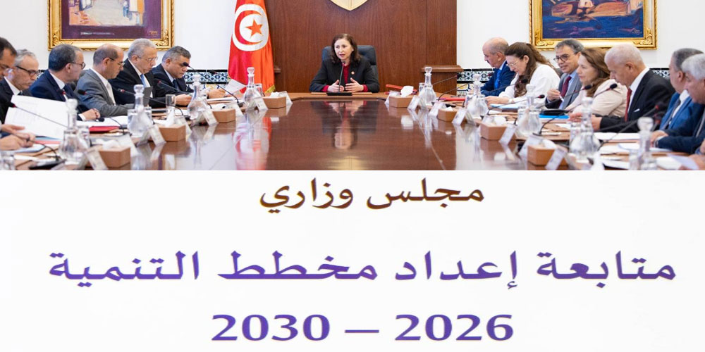 متابعة إعداد مخطط التنمية 2026 -2030 محور مجلس وزاري