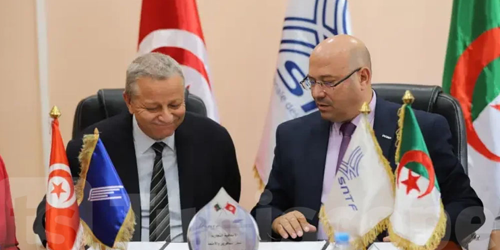 تفاصيل : توقيع الاتفاقية التجارية لقطار الجزائرعنابة - تونس