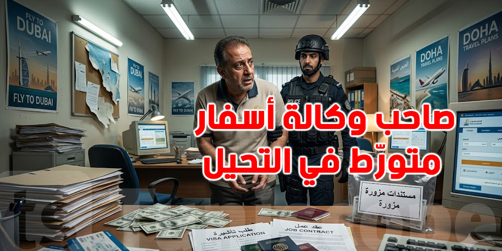 يوهمهم بخدمة وتأشيرات للخليج.. إيقاف صاحب وكالة أسفار متورّط في التحيل
