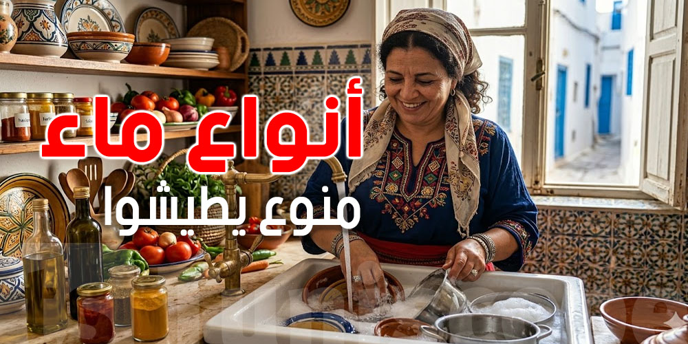 3 أنواع ماء مستعمل في كوجينتك ممنوع طيشهم ! ...شنّوة؟