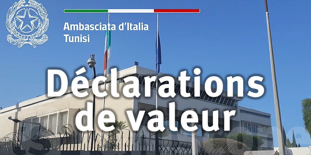 Rendez-vous déclaration de valeur : l’Ambassade d'Italie met en garde contre les arnaques payantes
