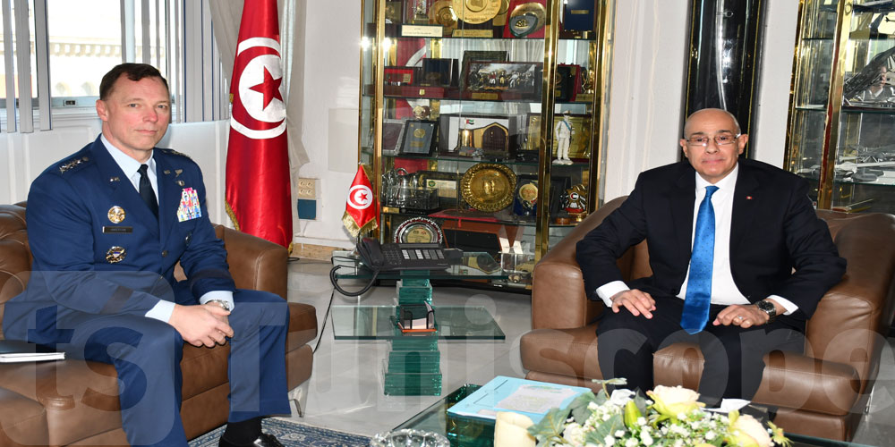 وزير الدفاع يلتقي قائد القيادة العسكرية الأمريكية لإفريقيا: التفاصيل