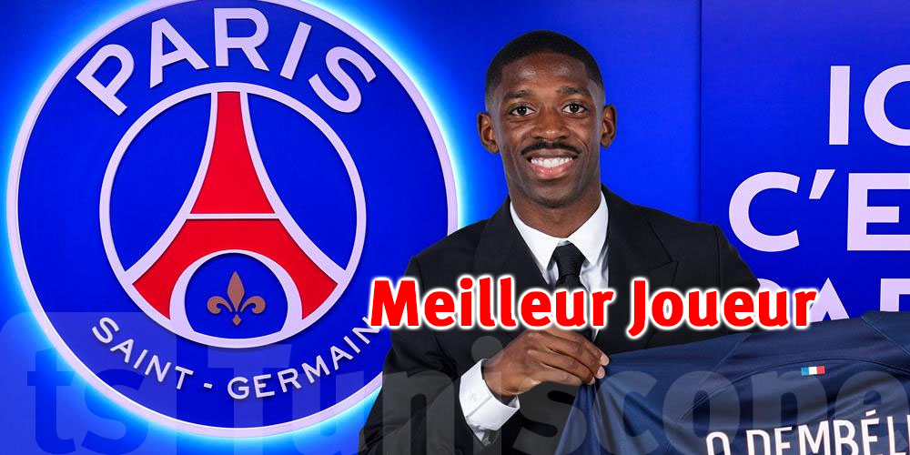 Ousmane Dembélé élu Meilleur Joueur de Ligue 1
