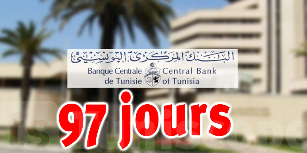 Les avoirs nets en devises de la Tunisie ne couvrent que 97 jours d’importation