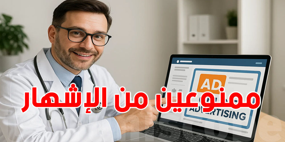 عاجل: الأطباء ممنوعين من الإشهار على الإنترنت والعقوبات تصل ''للشطب النهائي''