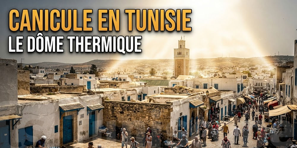 Vague de chaleur exceptionnelle : pourquoi la Tunisie suffoque sous un dôme thermique ?