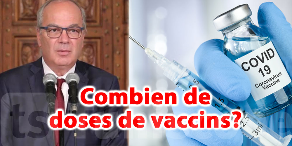 Combien de doses de vaccins la Tunisie va-t-elle recevoir d’ici septembre ? 