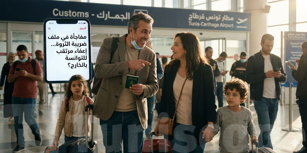 الضريبة الثروة…شنوا حكاية ... إعفاء التوانسة بالخارج؟