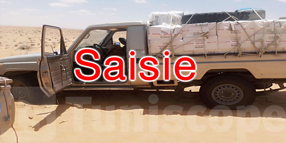 Lutte contre la contrebande de tabac : Saisie de marchandises d’une valeur de 655 000 dinars