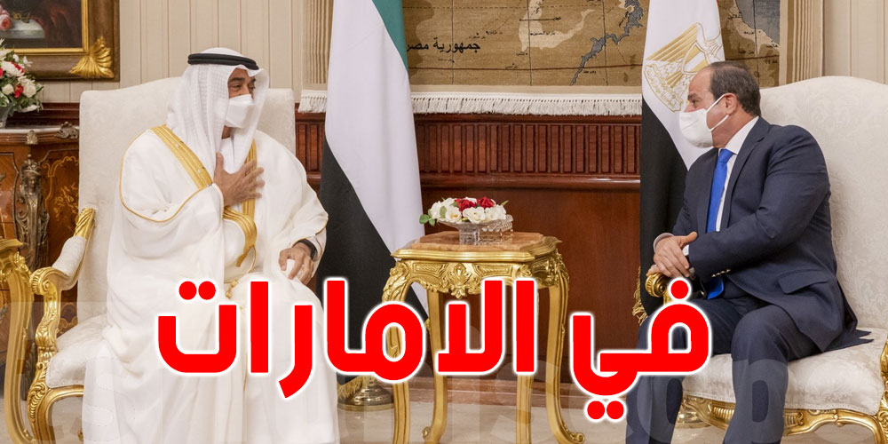 بعد زيارة الرئيس الجزائري، السيسي في الإمارات