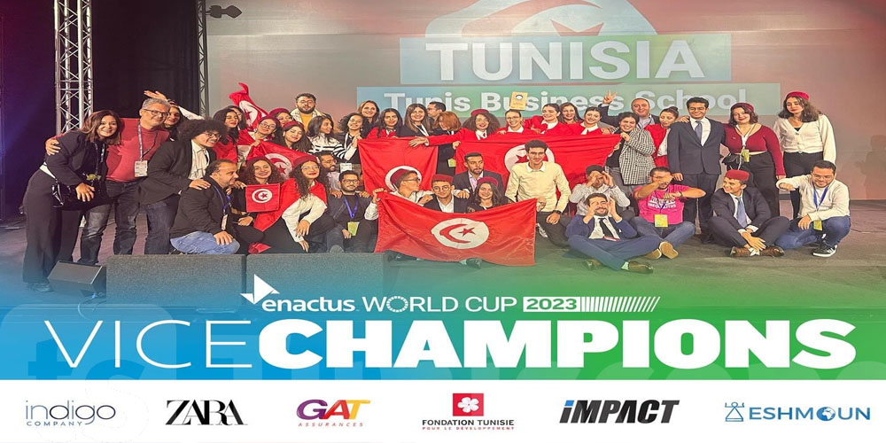 Enactus Tunisia doublement vice-champion du monde 