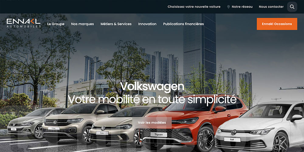 Ennakl Automobiles dévoile son nouveau site web, une expérience utilisateur repensée et optimisée