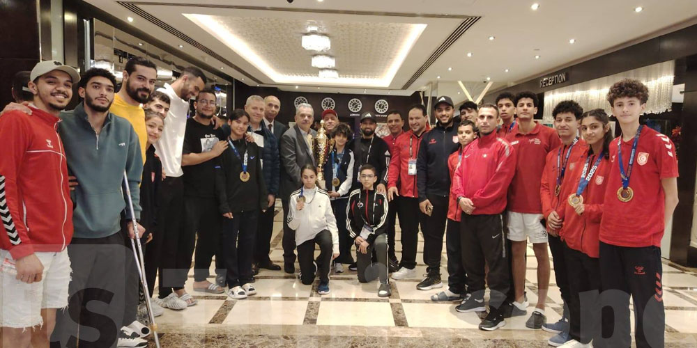 Les athlètes tunisiens brillent à la Coupe arabe de Taekwondo avec 25 médailles et un triomphe historique