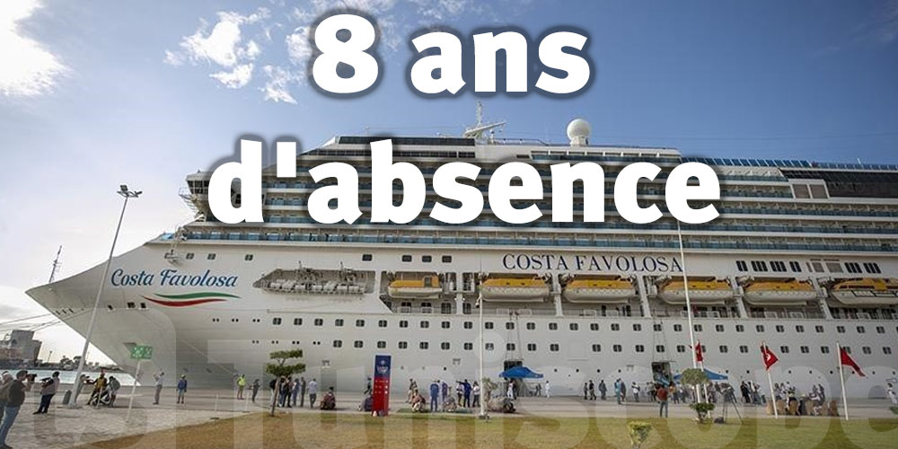 Le navire de croisière Costa favolosa de retour en Tunisie