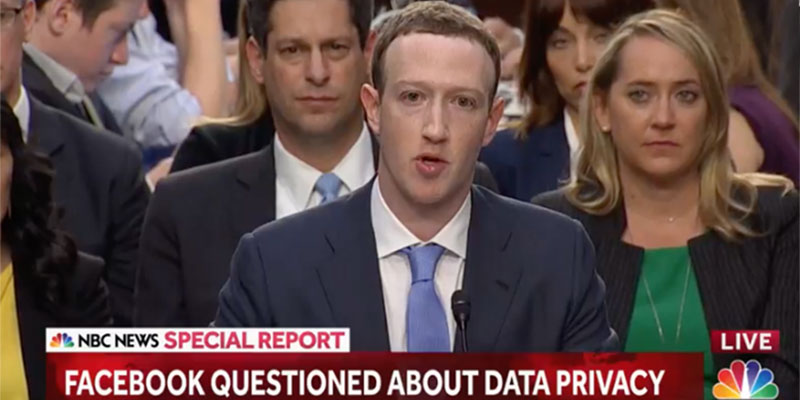 Zuckerberg : Je suis désolé