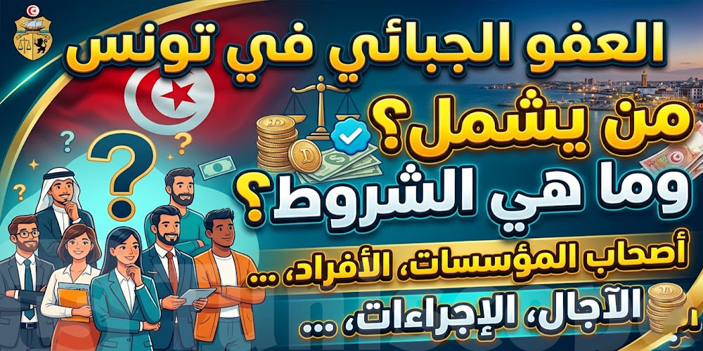 شنّوة شروط التمتع بالعفو الجبائي 2026؟وشنّوة الحاجات الي يشملها؟
