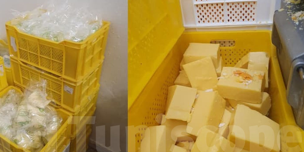 Jendouba : tonnes de fromages et beurre détruits pour sécurité des consommateurs