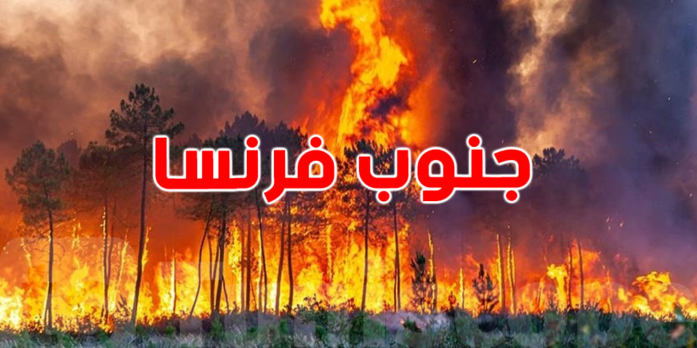 كارثة في جنوب فرنسا: نار الغابات تقتل وتهدد آلاف المنازل!