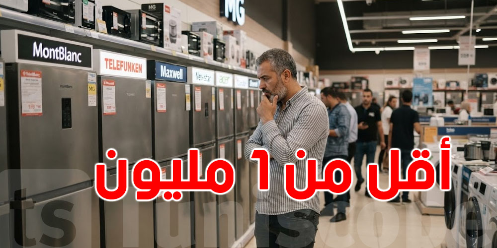 ''فريجيدار''  بأقل من مليون.. شوف شنوّا تنجم تشري في تونس