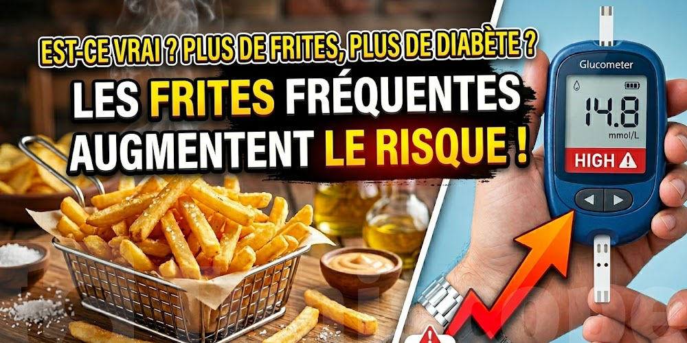Frites et diabète : une association qui inquiète les chercheurs