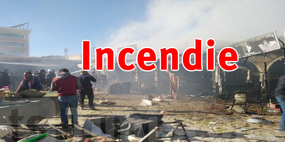 Gabès : Incendie au Souk el Henné, une enquête ouverte