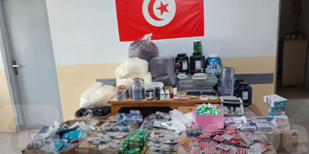 أريانة: إحباط شبكة دولية لترويج 10 ملايين قرص مخدر