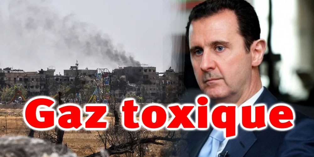 Bachar Al Assad accusé d'avoir largué du chlore sur Douma en 2018