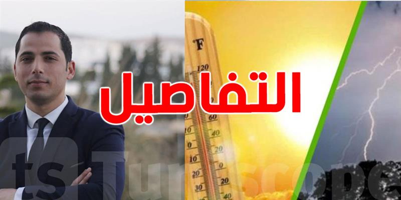 محرز الغنوشي: حرارة صيفية الظهر وأمطار منتظرة 