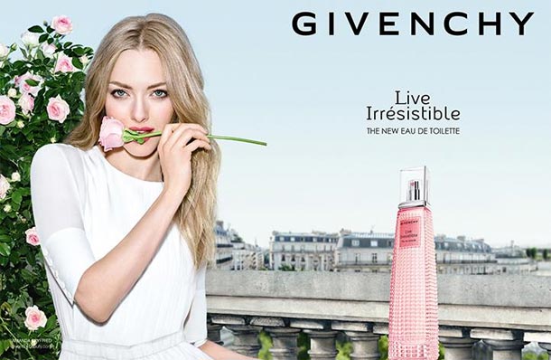 L’eau de Toilette Live Irrésistible de Givenchy, une fragrance pétillante, fruitée et sensuelle... 