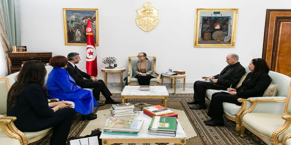 رئيسة الحكومة تلتقي المدير الإقليمي لإفريقيا لدى اللجنة الدولية للصليب الأحمر