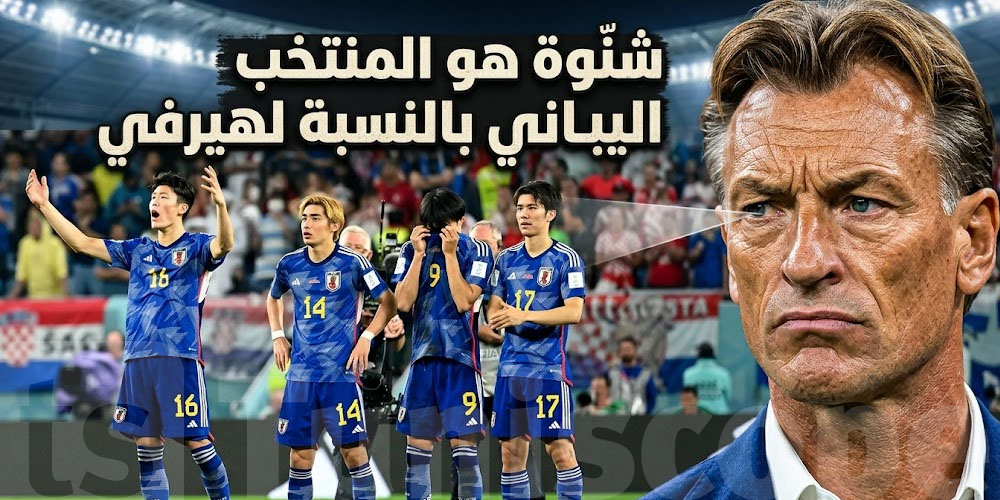 عاجل: شوف شنّوة قال هيرفي رونار على منتخب اليابان منافس تونس القادم