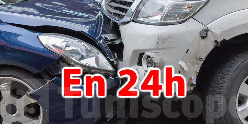 Accidents de la route : 6 morts et 298 blessés en 24h