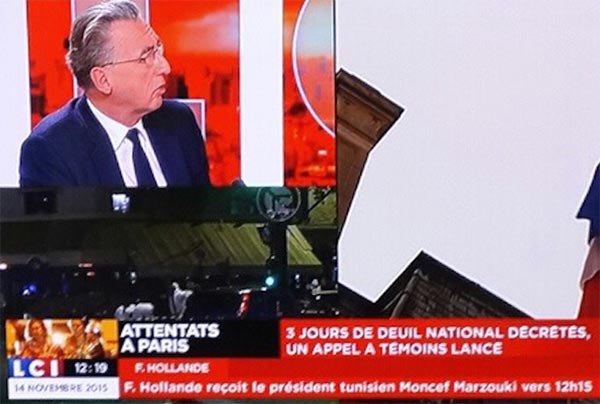 Lapsus sur LCI : François Hollande reçoit Moncef Marzouki