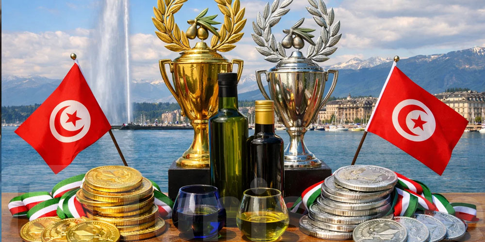 تونس تكتسح جنيف: ذهب وفضة بالجملة في مسابقة زيت الزيتون