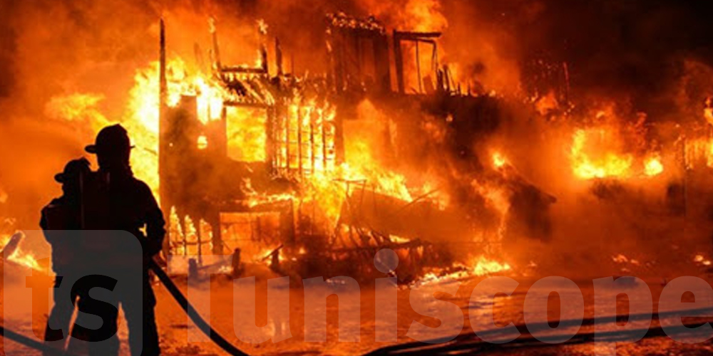 Incendie majeur au dépôt municipal de Boumhel