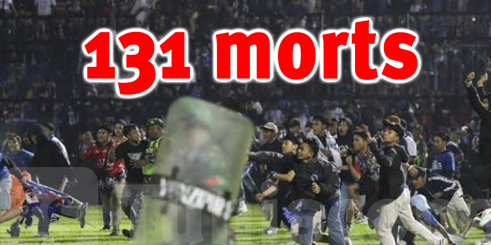 131 morts lors de la bousculade meurtrière dans un stade en Indonésie 
